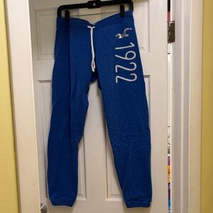Hollister Blue Jogger Sweatpants